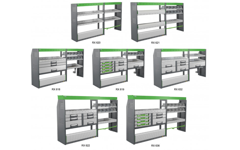 RECA MAXMOBIL Profi-Line Modul 1245 x 1990 x 310/410 mm RX636