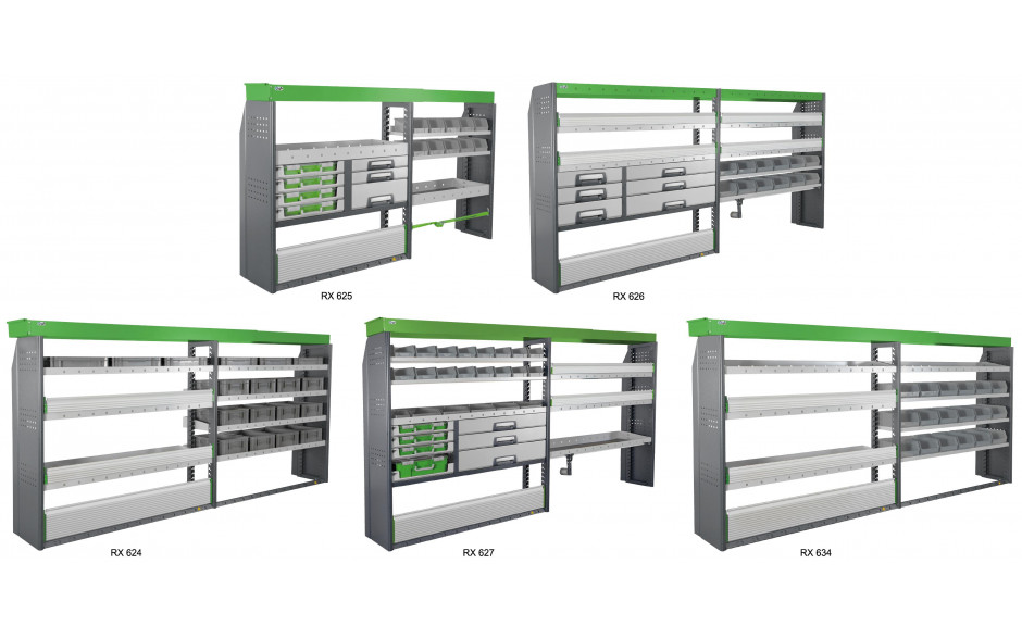 RECA MAXMOBIL Profi-Line Modul 1610 x 2855 x 310/410 mm RX625