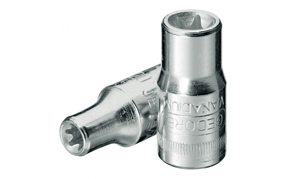 GEDORE Steckschlüssel-Einsatz, Aussen-TX TX 20 E 6, 1/4"-Antrieb