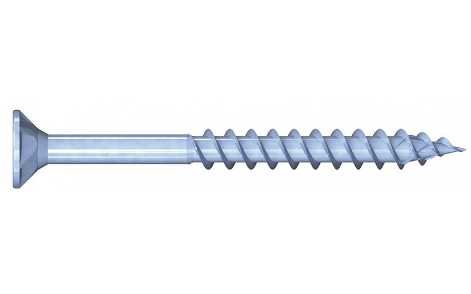 DNS® Spanplattenschraube - Senkkopf - Teilgewinde - verzinkt blau - 4 X 50 - TX20 - ETA 11/0106