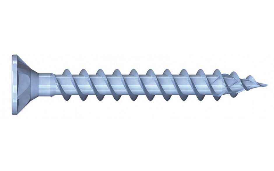 DNS® Spanplattenschraube - Senkkopf - Vollgewinde - verzinkt blau - 4 X 25 - TX20 - ETA 11/0106