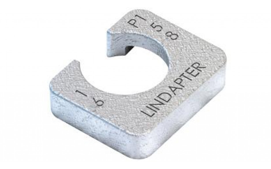 Lindapter® Unterlegscheibe Typ P2 - kurz - Stahl - verzinkt blau - P2S10