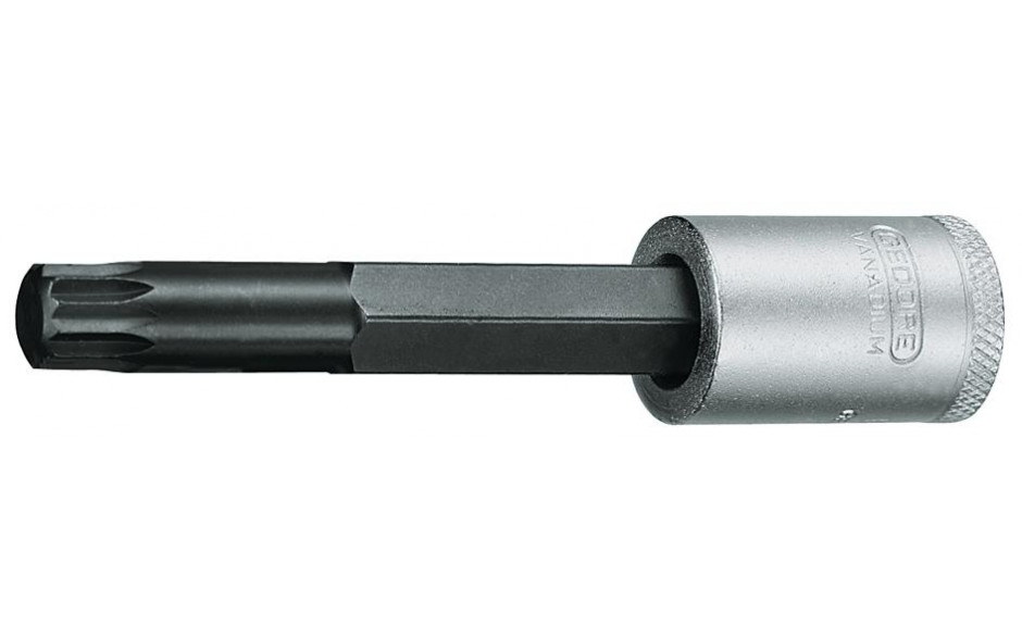 GEDORE Schraubendrehereinsatz 3/8" lang, XZN Vielzahn M8 -INX 30 L 8- Nr.:1394320