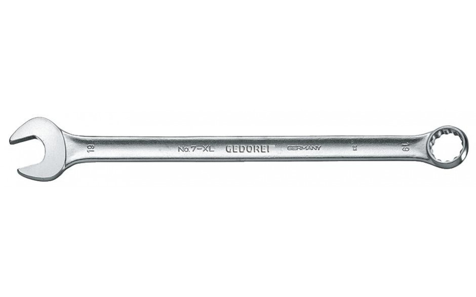 GEDORE Ring-Maulschlüssel extra lang UD-Profil 18 mm -7 XL 18- Nr.:6080330