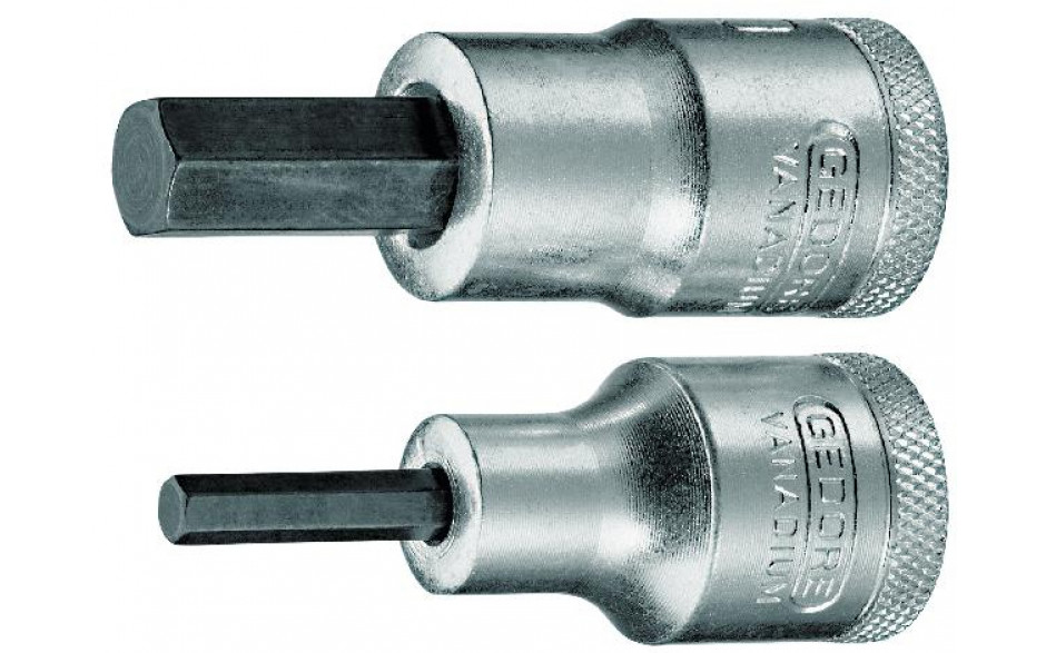 Innen-6-kt-Schraubendreher-Eins. Ged.-Van, 1/2" Antrieb, IN19AF Sw 1/4"