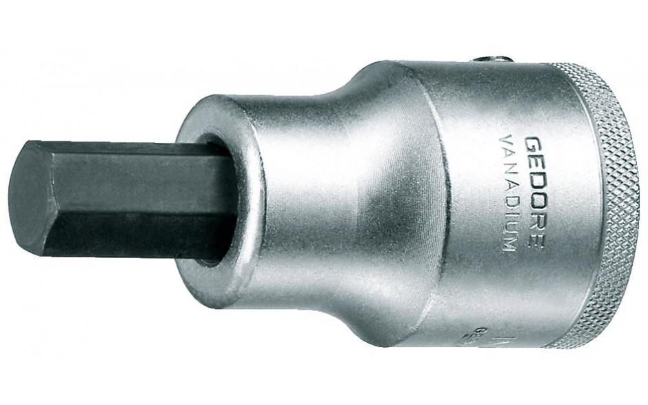 Innen-6kt-Schraubendreher-Einsatz GEDORE-Vanadium, 3/4" Antrieb, IN32 Sw17 mm