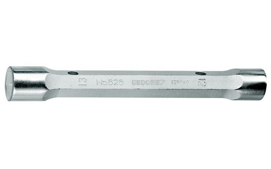 GEDORE 6-kant-Doppel-Rohrsteckschlüssel DIN896A schwere Ausführung SW 10 x 11 mm