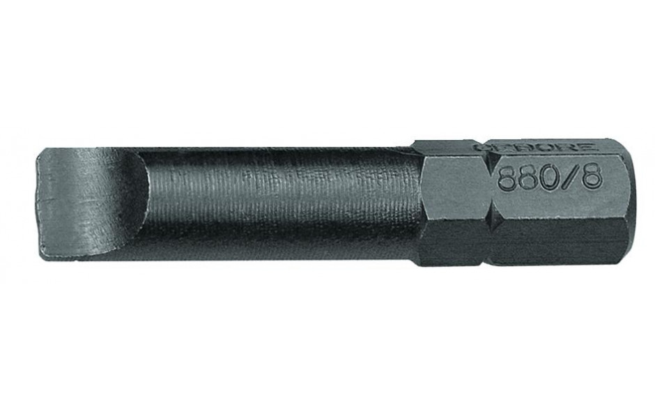 Schraubendreherbit GEDORE 880 Schlitz 12 x 2,0 mm