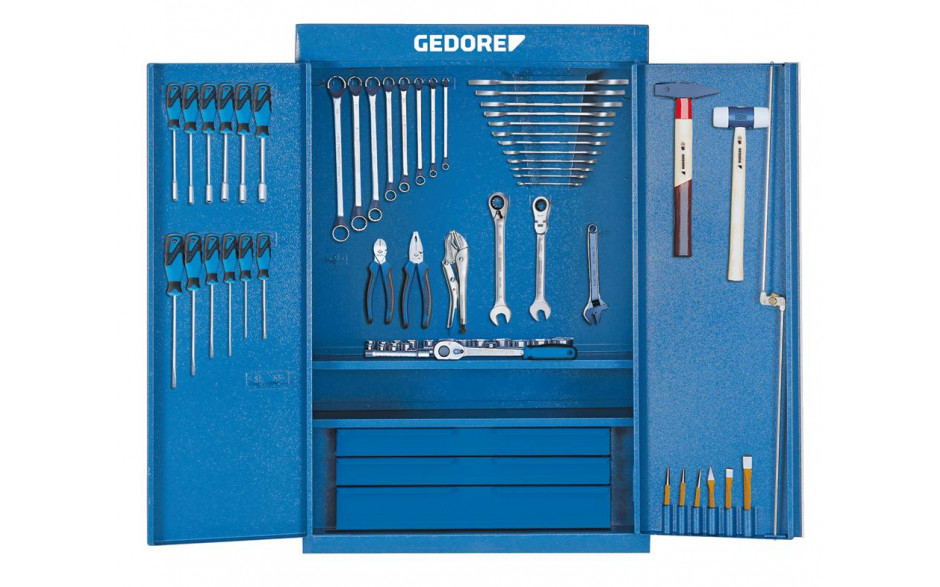 GEDORE Werkzeugschrank mit Sortiment S 1400 G -1400 G- Nr.:6613250