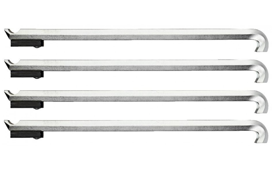 GEDORE Abzughaken-Satz, 4 Stück und 4 Abstützringe 236 mm -1.29/45- Nr.:8110250