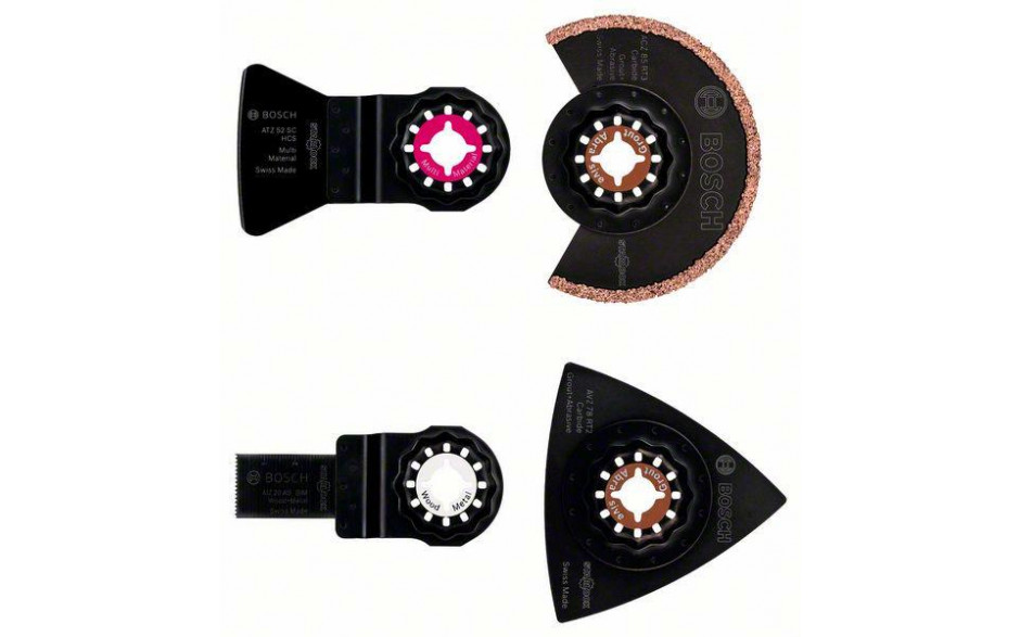 Starlock Fliesen-Set für Multifunktionswerkzeuge, 4-teilig