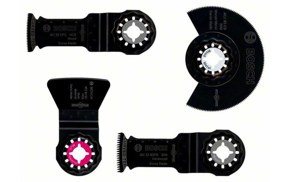 Starlock Boden-/Einbau-Set, 4-teilig, bestehend aus Werkz. für Fußbodenarbeiten