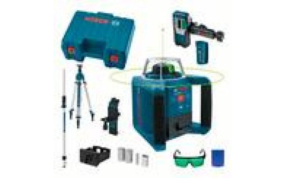 Rotationslaser GRL 300 HVG mit Baustativ BT 300 HD u. Messstab GR 240