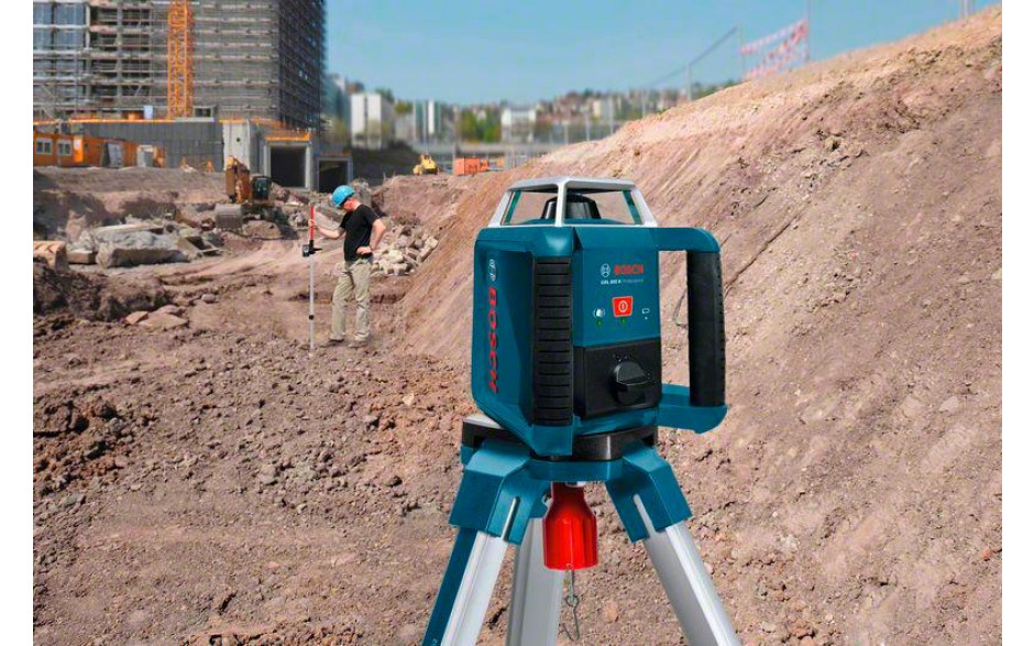 Rotationslaser GRL 400 H, mit Laserempfänger LR 1 und Transportkoffer