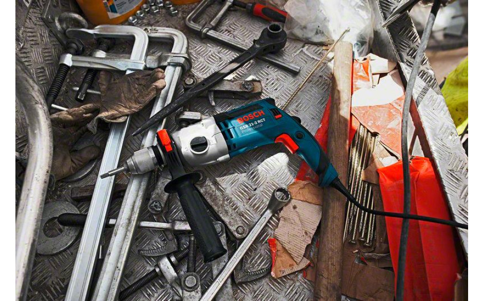 Schlagbohrmaschine GSB 21-2 RCT, mit Handwerkerkoffer
