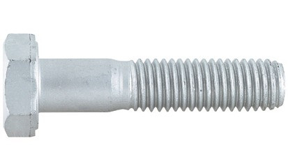 Sechskantschraube ISO 4014 - 8.8 - Zinklamelle silber - M6 X 35