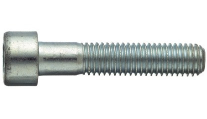 Zylinderschraube ISO 4762 - 8.8 - verzinkt blau - M10 X 16