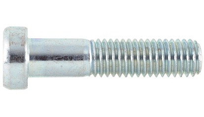 Zylinderschraube DIN 7984 - 08.8 - verzinkt blau - M4 X 16