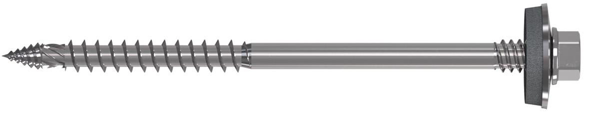 Sandwich Bohrschraube - Ø19 EPDM-Dichtscheibe - Bimetall/Ruspert® - 6,0 X 235 - SW8