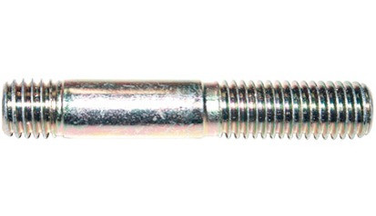 Stiftschraube DIN 938 - 5.8 - verzinkt blau - M8 X 16