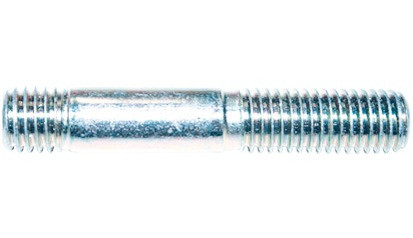Stiftschraube DIN 938 - 8.8 - verzinkt blau - M10 X 25