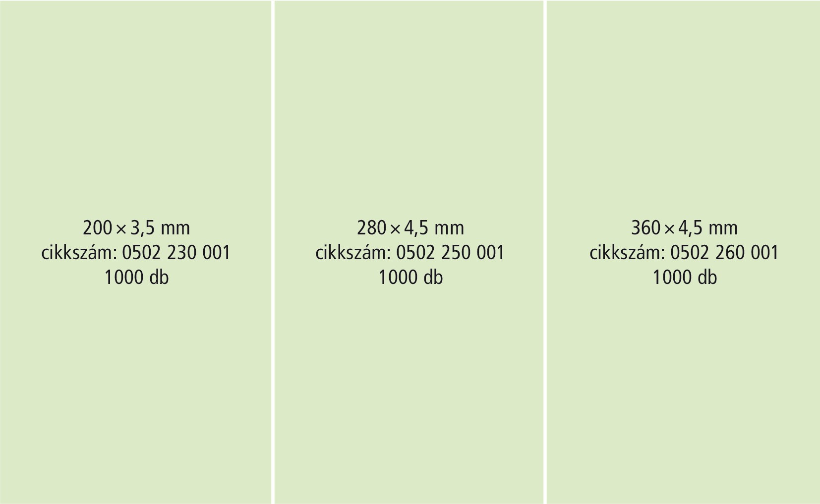 Package - Kabelbinder - natur - 3000-teilig