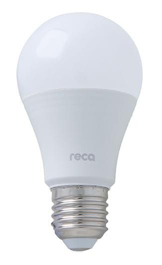 RECA LED BULB 9,5W E27 NEUTRALWEIß 806LM