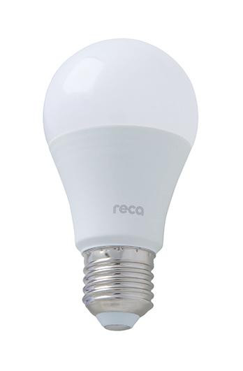 RECA LED BULB 9,5W E27 WARMWEIß 806LM