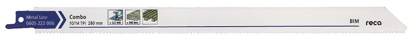 RECA Säbelsägeblatt Combo Met 10/14 Zoll 280 mm