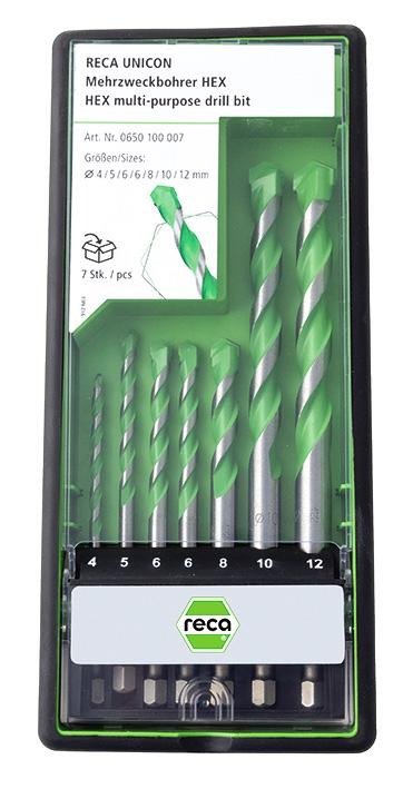 reca Unicon Hex-Mehrzweckbohrer SAFE 7tlg