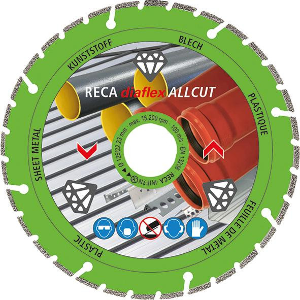 RECA diaflex ALL-CUT 125 x 22,23 x 1,6 mm