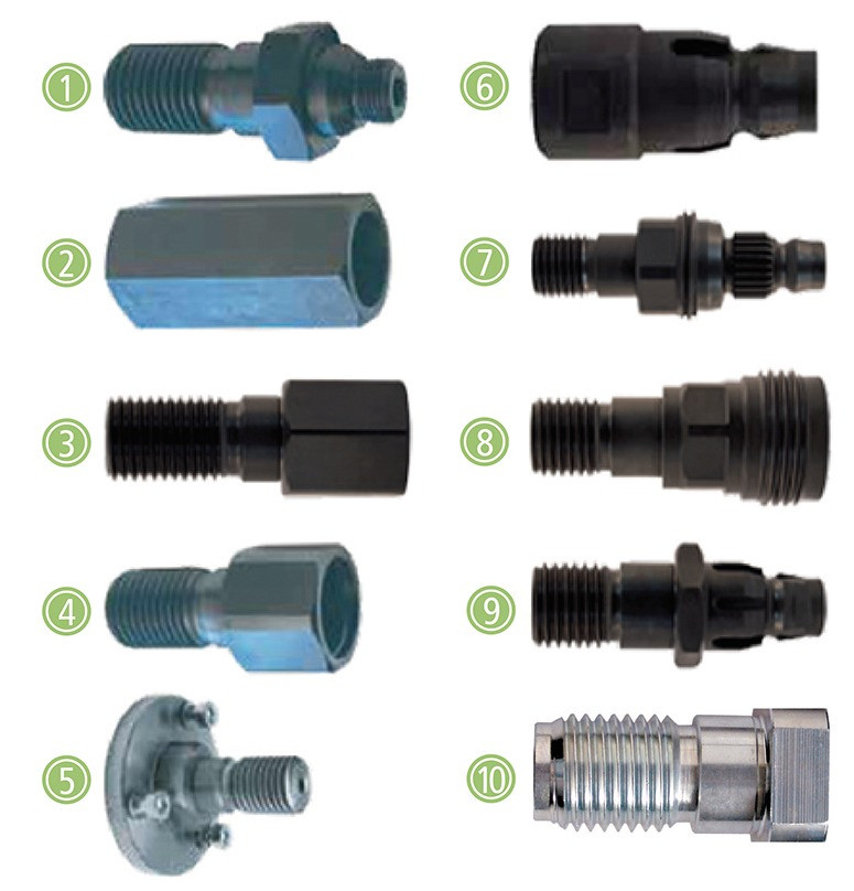 RECA Adapter 1-1/4" Zapfen - 1/2" Zapfen