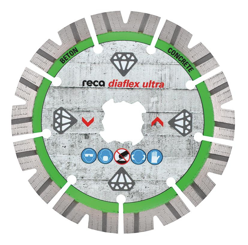 RECA diaflex ultra Universal Premium Durchmesser 450 mm Bohrungsdurchmesser 25,4 mm