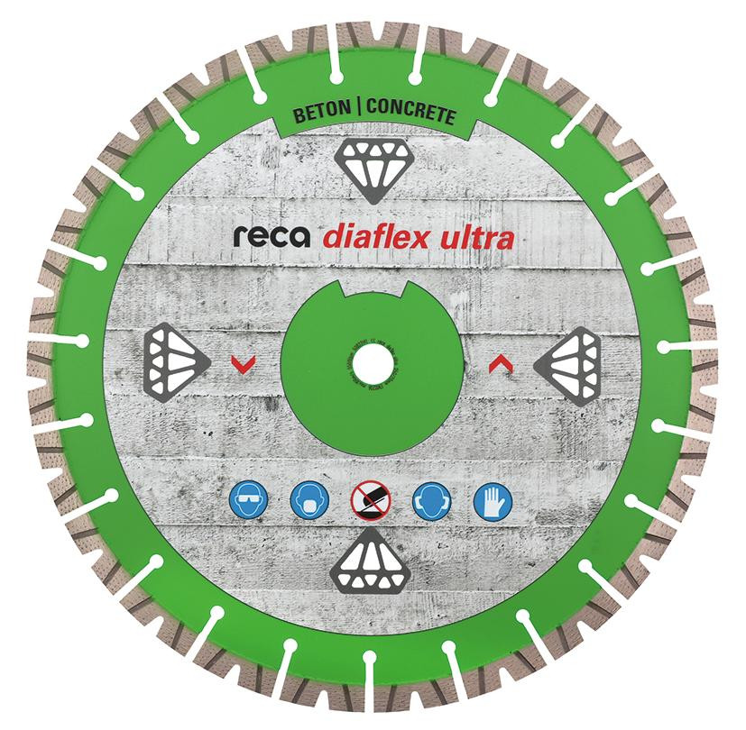 RECA diaflex ultra Universal Premium Durchmesser 350 mm Bohrungsdurchmesser 30 - 25,4 mm nass