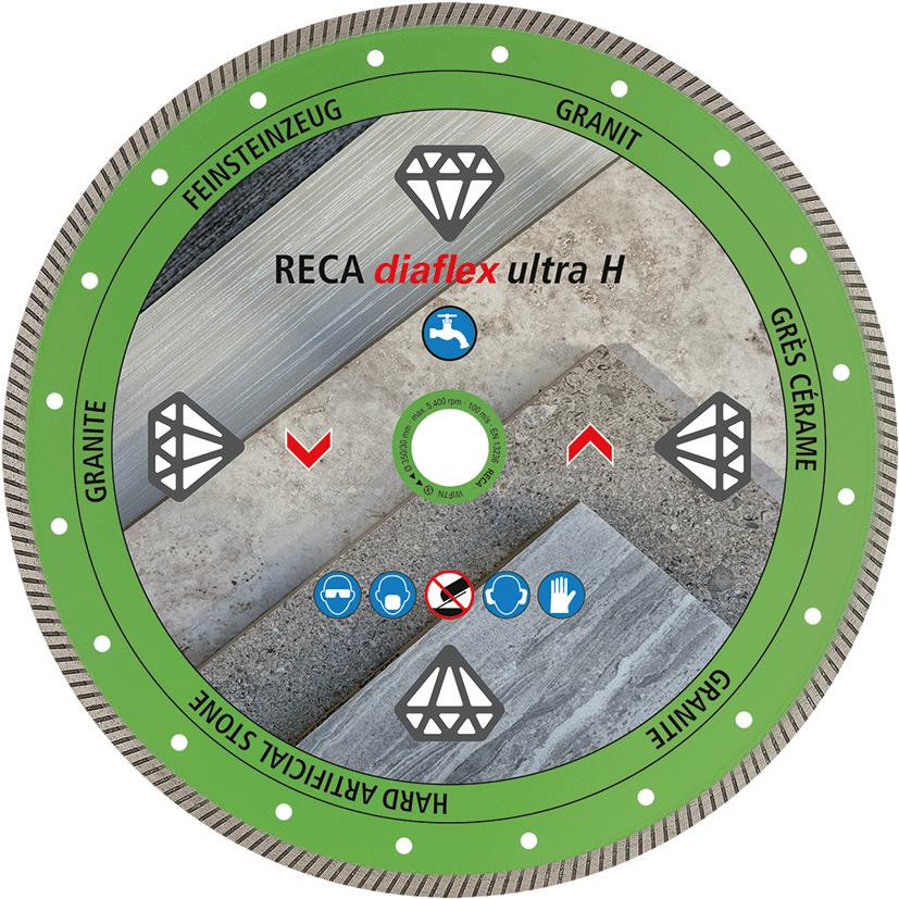 RECA Diaflex-Diamanttrennscheibe RS10 Ultra Ø 300 mm, Bohrung 25 mm