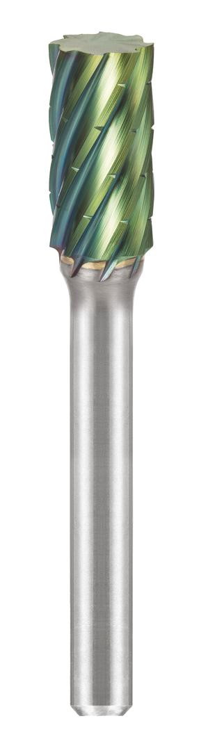 RECA ultra Hartmetall-Frässtifte Zylinderform Durchmesser x Länge 8 x 19 mm mit 6 mm Schaft