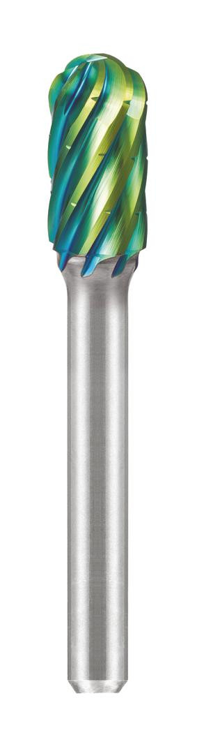 RECA ultra Hartmetall-Frässtifte Walzenrundform Durchmesser x Länge 4 x 15 mm mit 6 mm Schaft
