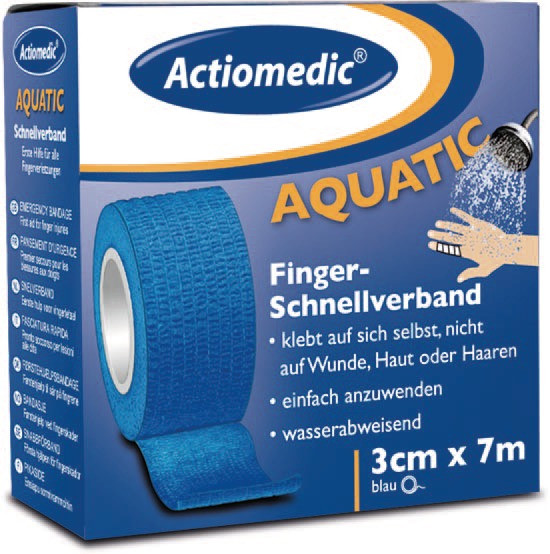 Fingerschnellverband Blau 3 cm x 7 m