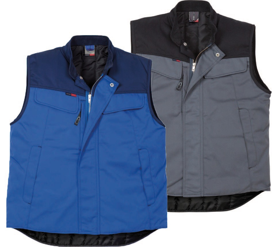 FRISTADS Wintergilet ICON Grau/Schwarz Gr. M