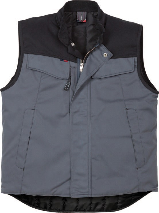 FRISTADS Wintergilet ICON Grau/Schwarz Gr. M
