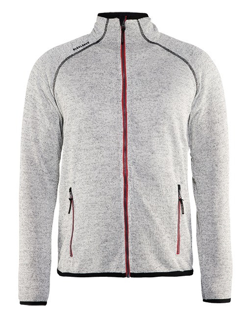 BLAKLÄDER Strickweste 4942 Grau Melange Gr. S