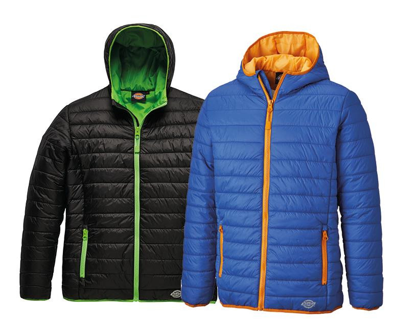 DICKIES Jacke Blau/Orange Gr. S