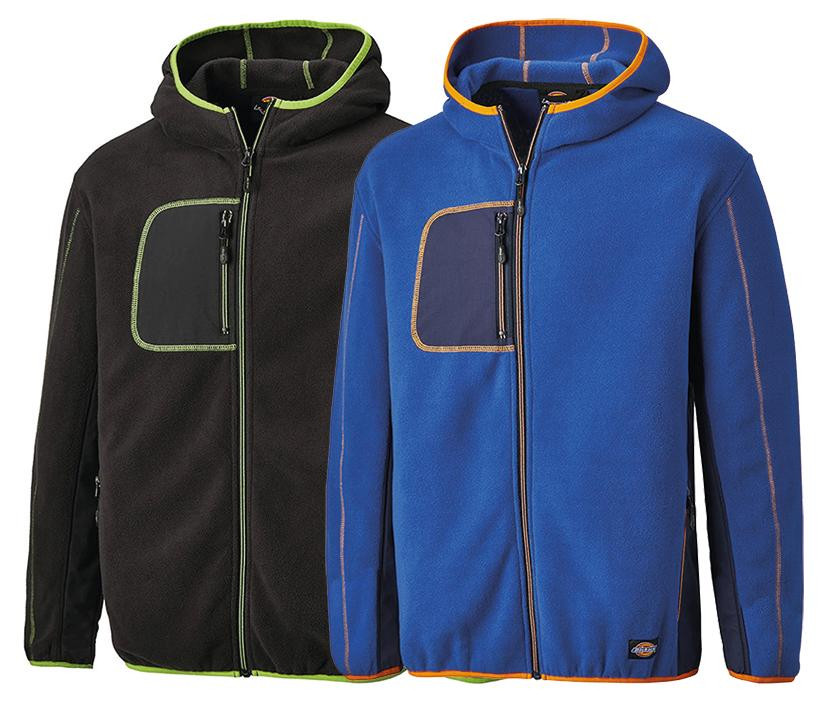 Fleeceweste DICKIES Schwarz/Grün, Gr.S