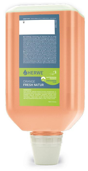 Hautreinigung Herwe Orange Fresh Natur 2000 ml