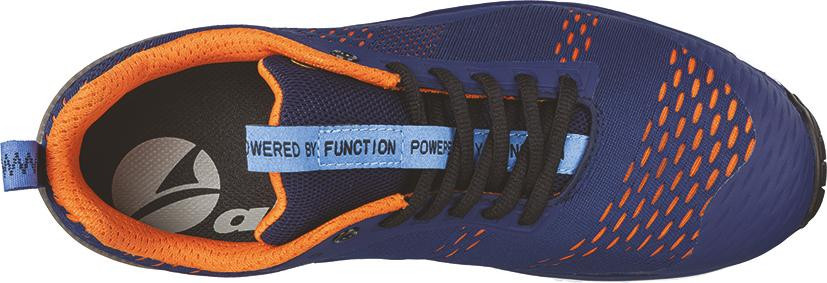 ALBATROS Schuh AER55 Impulse Blue Orange S1P Gr. 39