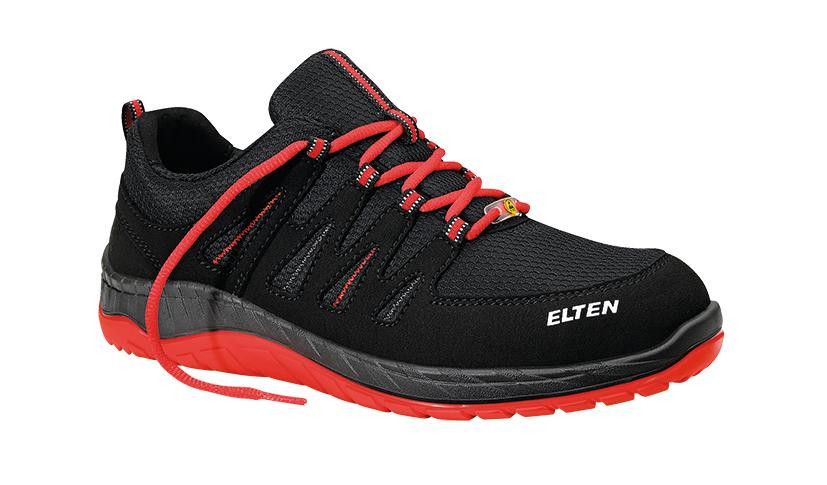 ELTEN Sicherheitsschuh S3 Maddox Black-Red Gr. 41