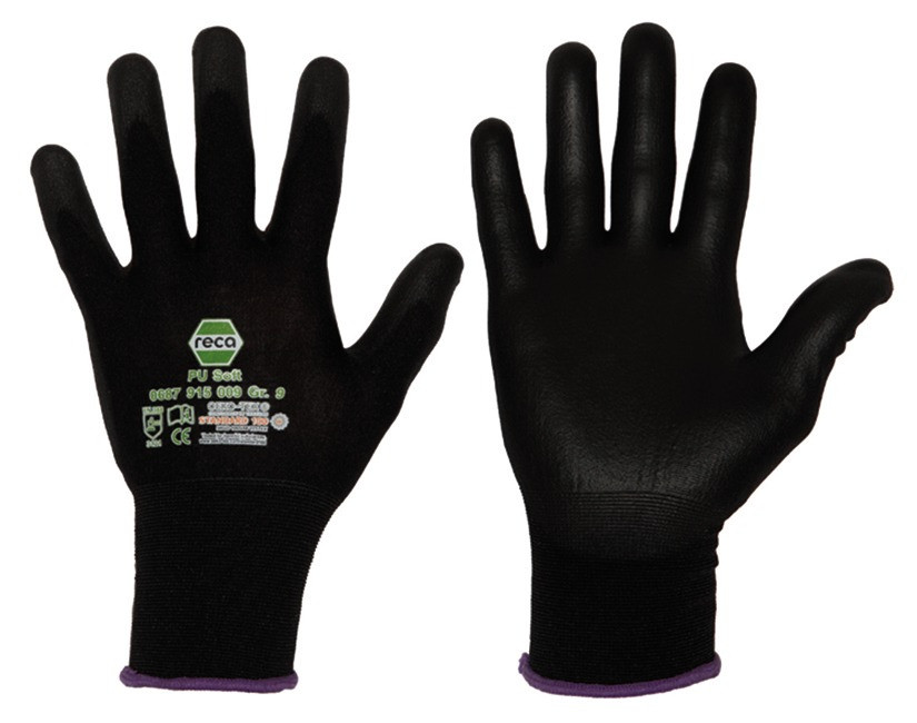 RECA Handschuh PU Soft Gr. 6