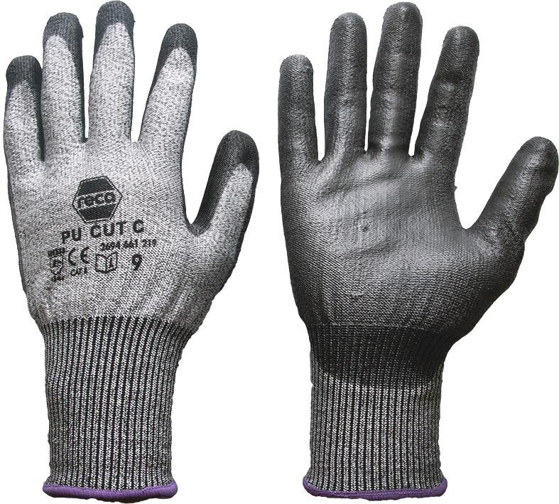 RECA Handschuh Pu Cut C, Größe 7