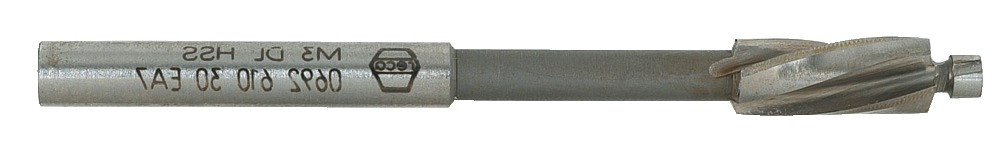 RECA Flachsenker HSS-CBN für Durchgangsloch HSS 5 mm