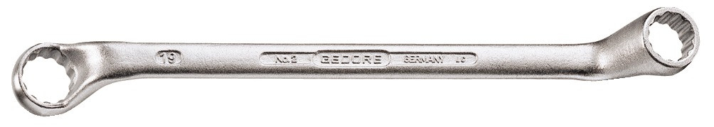 GEDORE Doppelringschlüssel Chrom-Vanadium SW 12 x 13 mm DIN 838